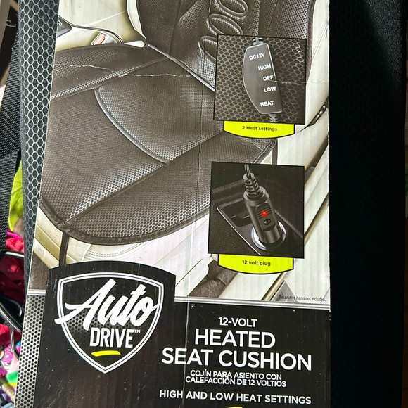 Heated seat cushion Automotive 12 volt NWT - Picture 1 of 4